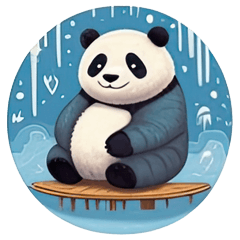 Kisah Panda Musim Dingin
