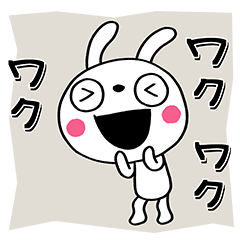 モノクロテイスト☆ふんわかウサギ