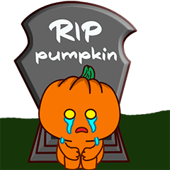 Halloween cute pumpkin animated
