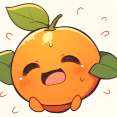 Cute mandarin orange modified version WH