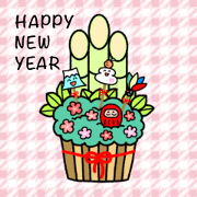 New year Sticker/Big2/Modified version
