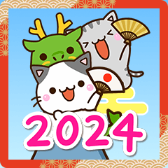 Five Chibi neko2024