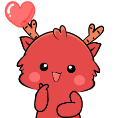 Little Red Dragon 3 : Pop-up stickers