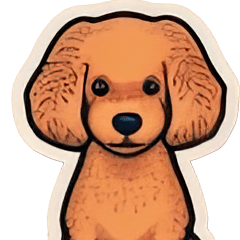 Toy Poodle Daily Stamps
