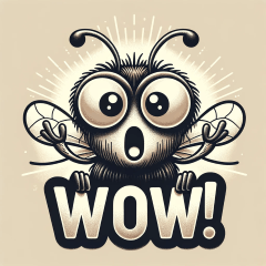 Surprised Insects