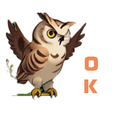 フクロウの福多朗Fukutaro the owl