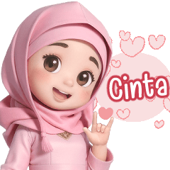 Hijab Cute Girl (Mini - Indo)