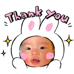 Too cute grandchild  English