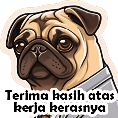 Salaryman Pug Life (Indonesian)