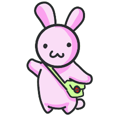 Pink Rabbit's daily life 7