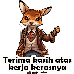 Deer Detectives in Suits (Indonesian)