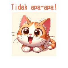 Stickers of various cats_IDN