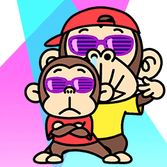 Funny Monkey & Tiny Monkey