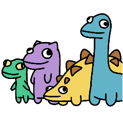 My dinosaur friends