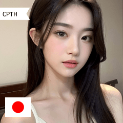 JP long haired innocent beauty CPTH