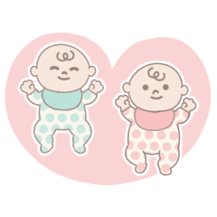 moving twins stickers