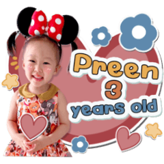 Preen 3years old