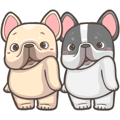 French Bulldog PIGU XVIII Animated