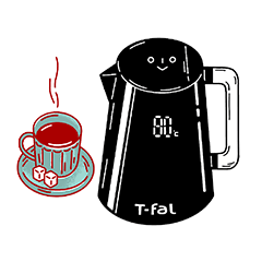 T-fal Kettle-chan Stickers
