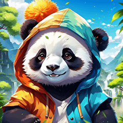 cute cute panda one