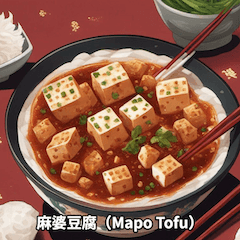 Delicious Chinese Cuisine Stickers