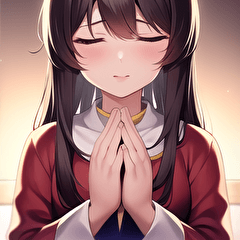 prayer sticker