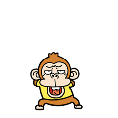Irritatig Monkey small[MOJINASHI]Resale