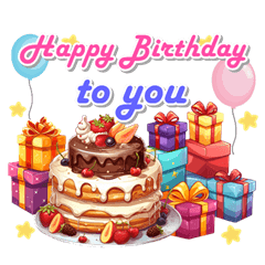 Wishing you a very happy birthday