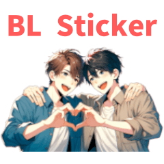 Boys Sweethearts Stickers3 Ver.English