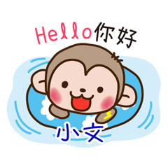 thunder monkey practical sticker 439