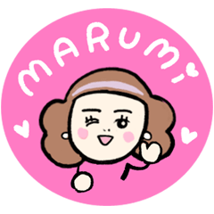 Lady Marumin sticker2
