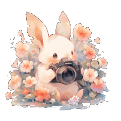 bunny detective Sticker