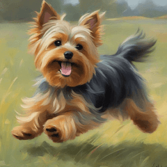 Yorkshire terrier daily life a
