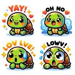 Tortoise Life's Little Moments