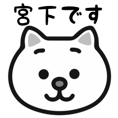 Miyashita cat sticker