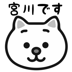 Miyagawa cat sticker