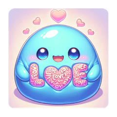 squishy and soft slime.