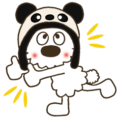 Moco! Daily conversation as a panda