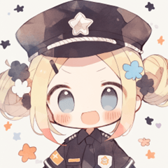 毎日使える警察娘ちゃん