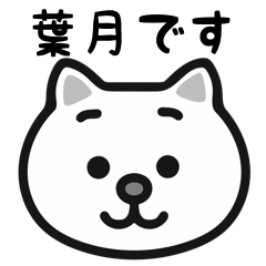 Hazuki cat sticker