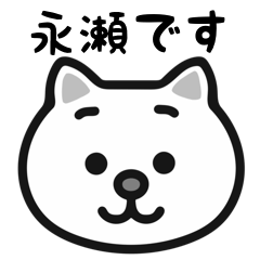 Nagase cat sticker