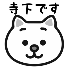 Terashita cat sticker