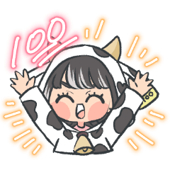 丑ノスタンプ【うしのスタンプ】 - LINE スタンプ | LINE STORE