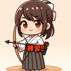 "Yumi-chan's Archery Diary."