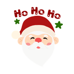 Santa Merry Christmas and New year