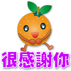 Cute Orange-Practical Greeting