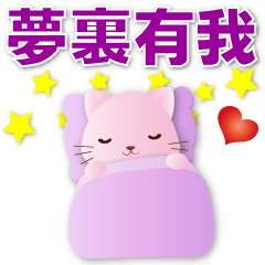 Cute pink cat-lover-sweet and practical