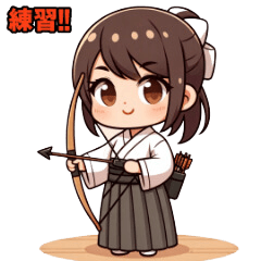 Ai-chan of Archery.