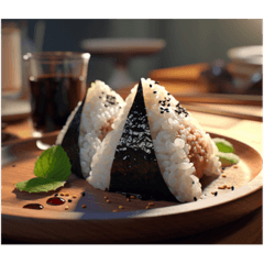 Japanese food created by AI