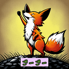 Cute Fox Companions